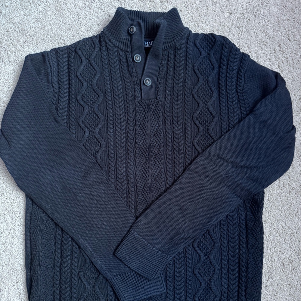 Chaps Cable Knit Sweater -Medium - Men’s